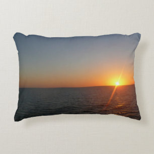 Coussins Décoratifs Lever du soleil à Sea III Océan Horizon