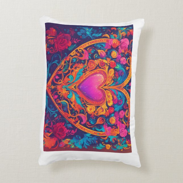 Coussins Décoratifs Lié par Heart. (Dos(Vertical))