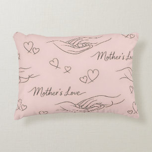 Coussins Décoratifs Ligne d'art moderne personnalisée pour la fête des