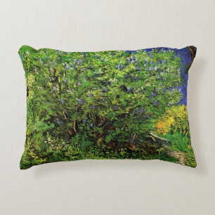 Coussins Décoratifs Lilas par Vincent van Gogh, Fleurs de jardin ancie