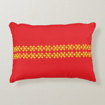 Lines of Stars Accent Pillow