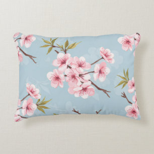 Coussins Décoratifs Linge de lit floral pastel