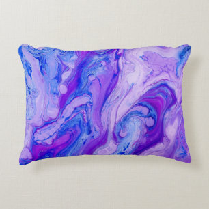 Coussins Décoratifs liquide psychédélique violet