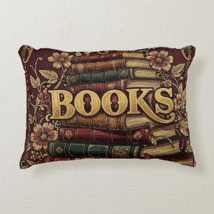 Coussins Décoratifs Livres Amoureux des Livres Écrivains Lecteurs Bibl