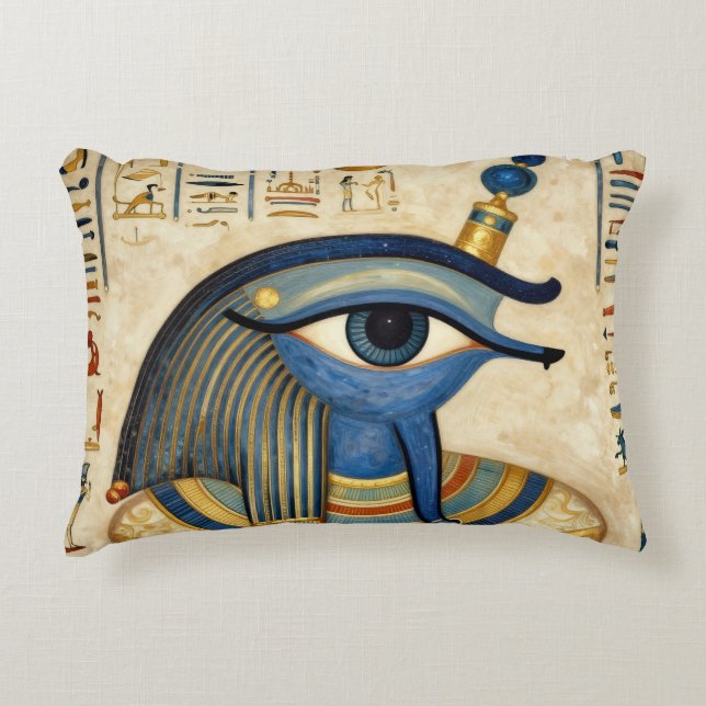 Coussins Décoratifs L'Œil égyptien (Devant)