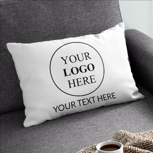 Coussins Décoratifs Logo promotionnel personnalisé – Aucune commande m