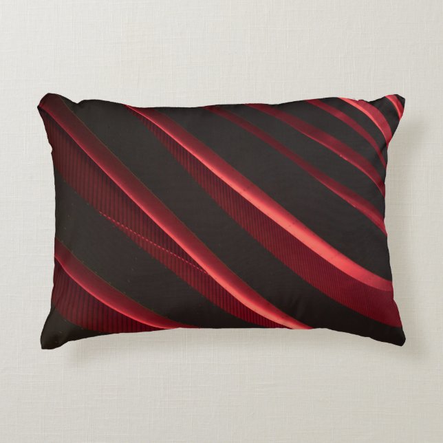 Coussins Décoratifs Logo rouge et noir (Devant)