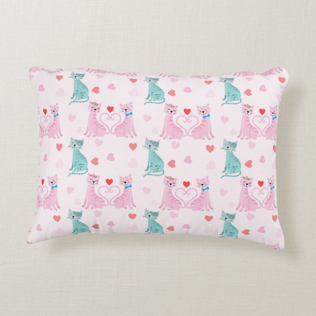 Coussins Décoratifs Love Kitties (Dos)