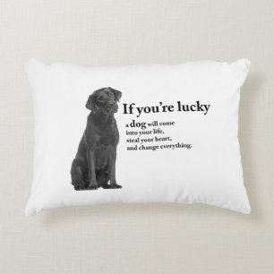 Coussins Décoratifs Lucky Black Lab
