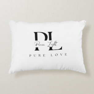 Coussins Décoratifs « Lumière de la paix – Logo Pure Amour »