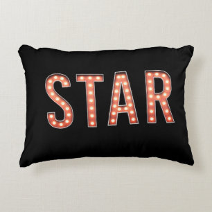 Coussins Décoratifs Lumières de Marquee STAR