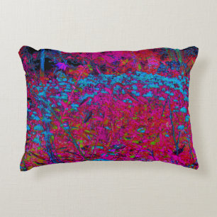 Coussins Décoratifs Lys Fleur Pourpre Psychédélique Jardin Magenta