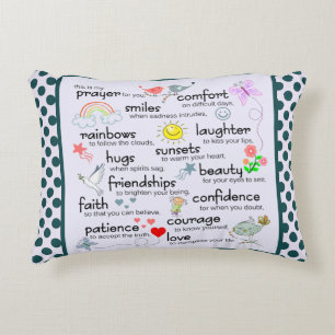 Coussins Décoratifs Ma prière pour vous