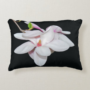 Coussins Décoratifs Magnolia blanche