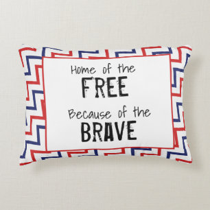Coussins Décoratifs Maison de libres grâce aux braves