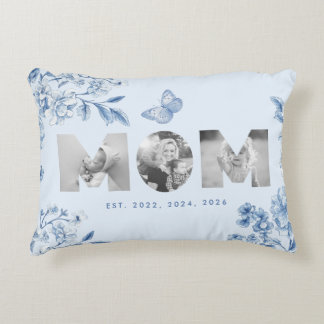 Coussins Décoratifs Maman a établi le cadeau photo 3 Botanique Toile B