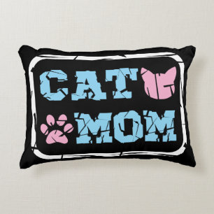 Coussins Décoratifs Maman de chat