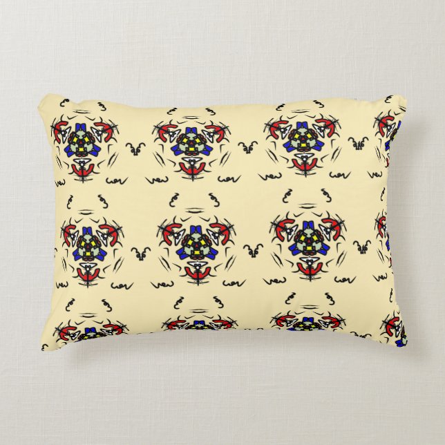 Coussins Décoratifs Mandala beige cosy (Devant)
