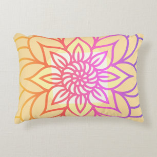 Coussins Décoratifs Mandala Design Couleur claire