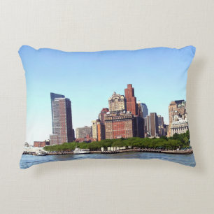 Coussins Décoratifs Manhattan NY - Manhattan Skyline un jour clair