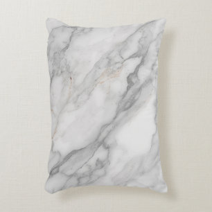 Coussins Décoratifs Marbre Blanc