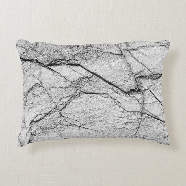 Coussins Décoratifs Marbre Gris Concret Tacheté (Devant)