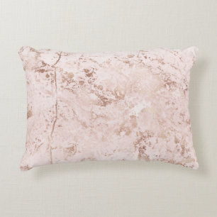 Coussins Décoratifs Marbre rose : arrière - plan de texture dorée.