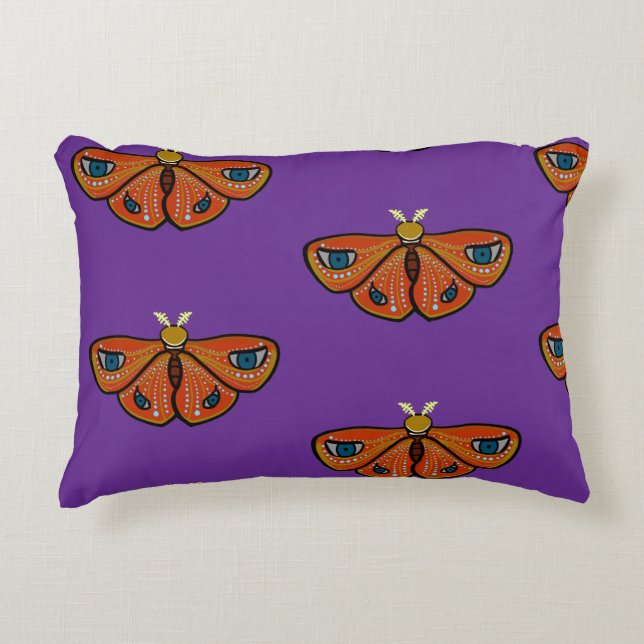 Coussins Décoratifs Mariposa Mística con Ojos (Devant)