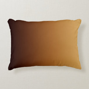 Coussins Décoratifs Marron Chocolat Doré Couleurs Chaudes