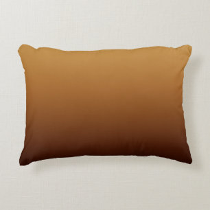Coussins Décoratifs Marron Chocolat Doré Couleurs Chaudes
