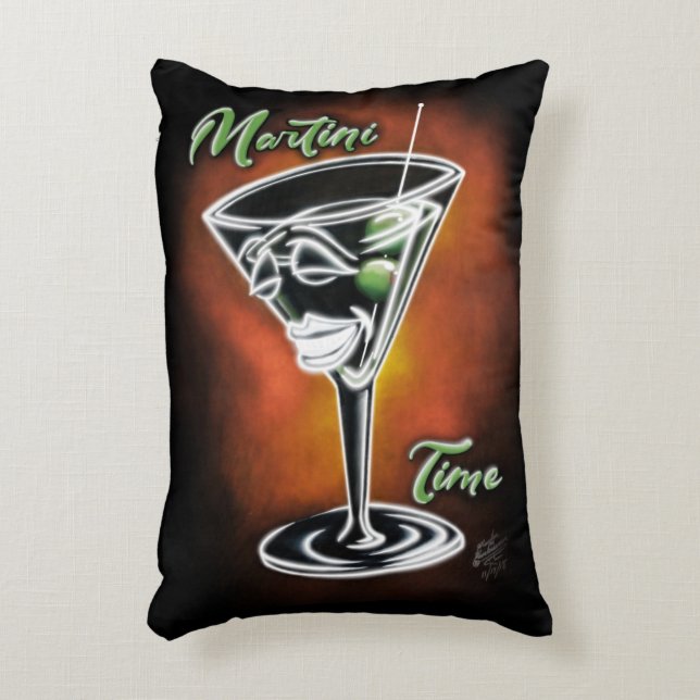 Coussins Décoratifs Martini Time ! (Devant(Vertical))