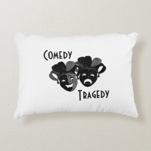 Coussins Décoratifs Masques de théâtre comique et de tragédie