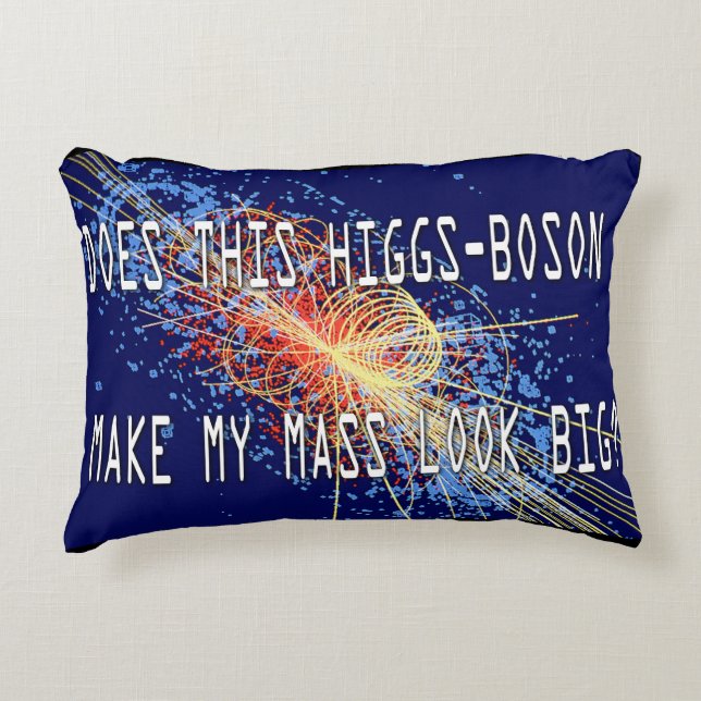 Coussins Décoratifs Masse du boson de Higgs (Devant)