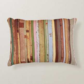 Coussins Décoratifs Matériau en bois : Texture Vintage de papier peint