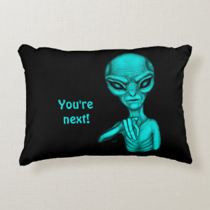 Coussins Décoratifs Mauvais Alien, Tu es le prochain !