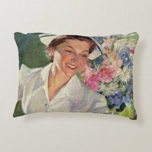 Coussins Décoratifs Médecine vintage, Bonne infirmière en uniforme