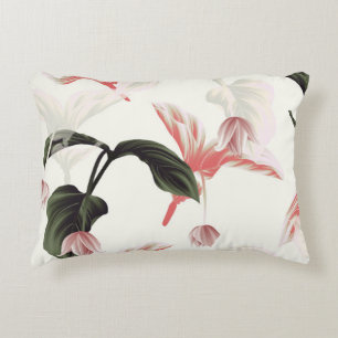 Coussins Décoratifs Medinilla Magnifica : Floral gris clair.