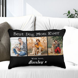 Coussins Décoratifs Meilleure Maman de Chien 3 Collage Photo