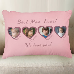 Coussins Décoratifs Meilleure maman jamais personnalisé quatre Modèle 