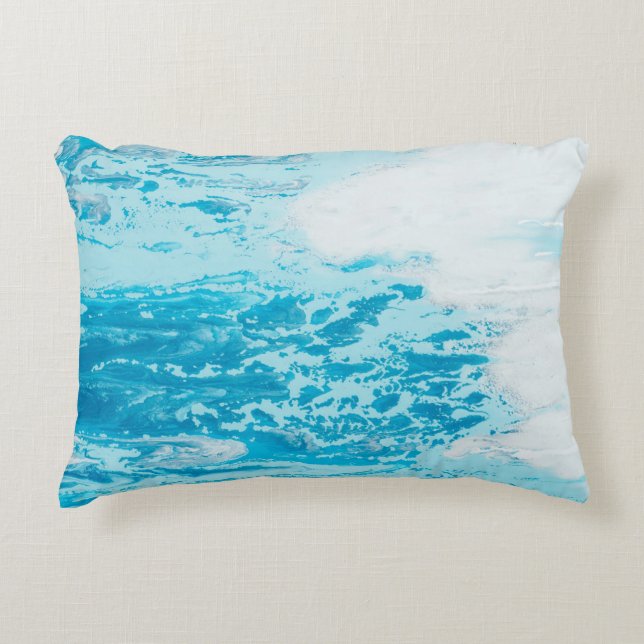 Coussins Décoratifs Mer bleue (Devant)