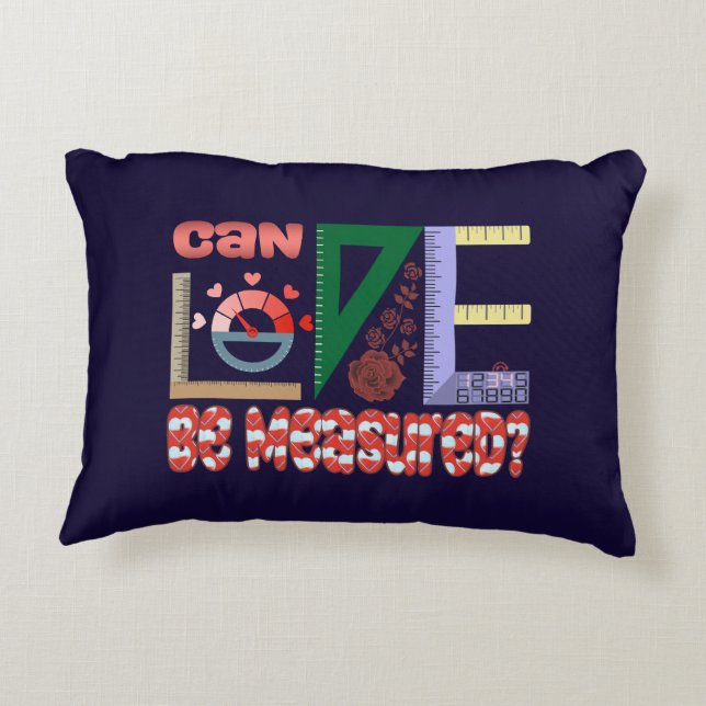 Coussins Décoratifs Mesures de l'amour (Dos)