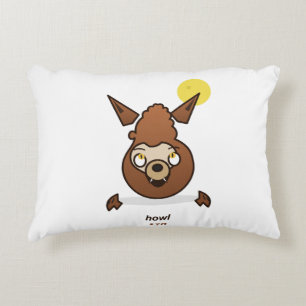 Coussins Décoratifs Mignon cri de saison dessin animé loup-garou Hallo