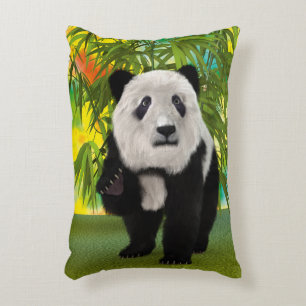 Coussins Décoratifs Mignon Ours Panda Kawaii Amoureux des Animaux Cade