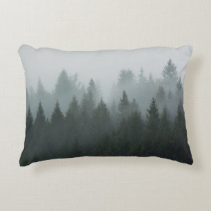 Coussins Décoratifs Misty Mountain Forest Brouillard d'automne