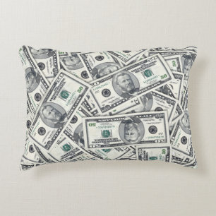 Coussins Décoratifs Modèle de billet de cinquante dollars