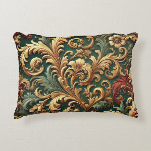 Coussins Décoratifs Modèle Floral Baroque Royal