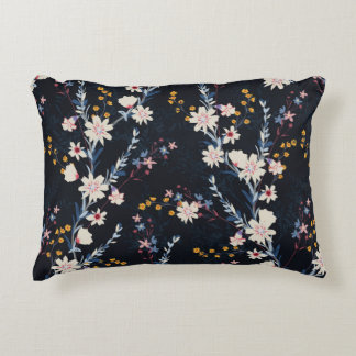 Coussins Décoratifs Modèle floral incomparable dans le jardin de nuit