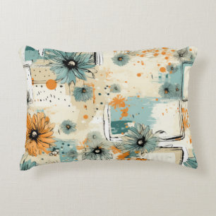 Coussins Décoratifs Modèle floral vintage (3)