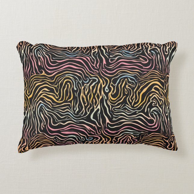 Coussins Décoratifs Modèle Zèbre (Devant)