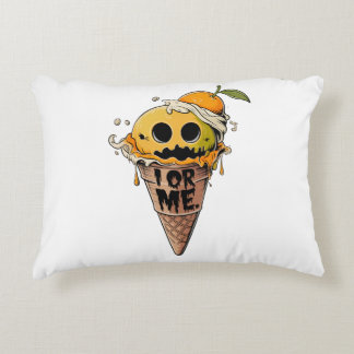 Coussins Décoratifs Moi ou je, glace à la crème mignonne